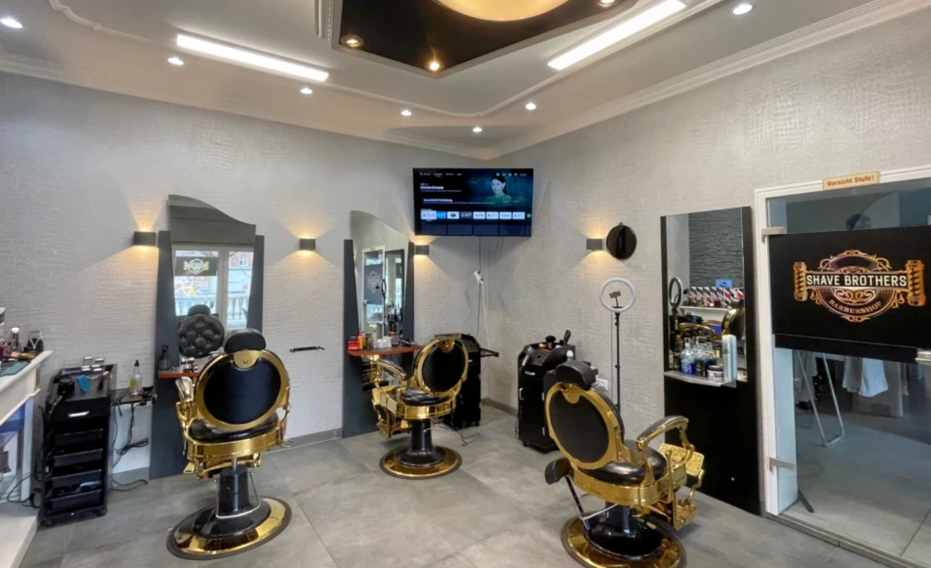 Shave Brothers Barbershop Laden in Hamburg
